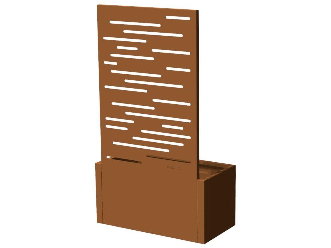 CUBYCorten80x40x40-EspalierH1400-393857 螺旋平面