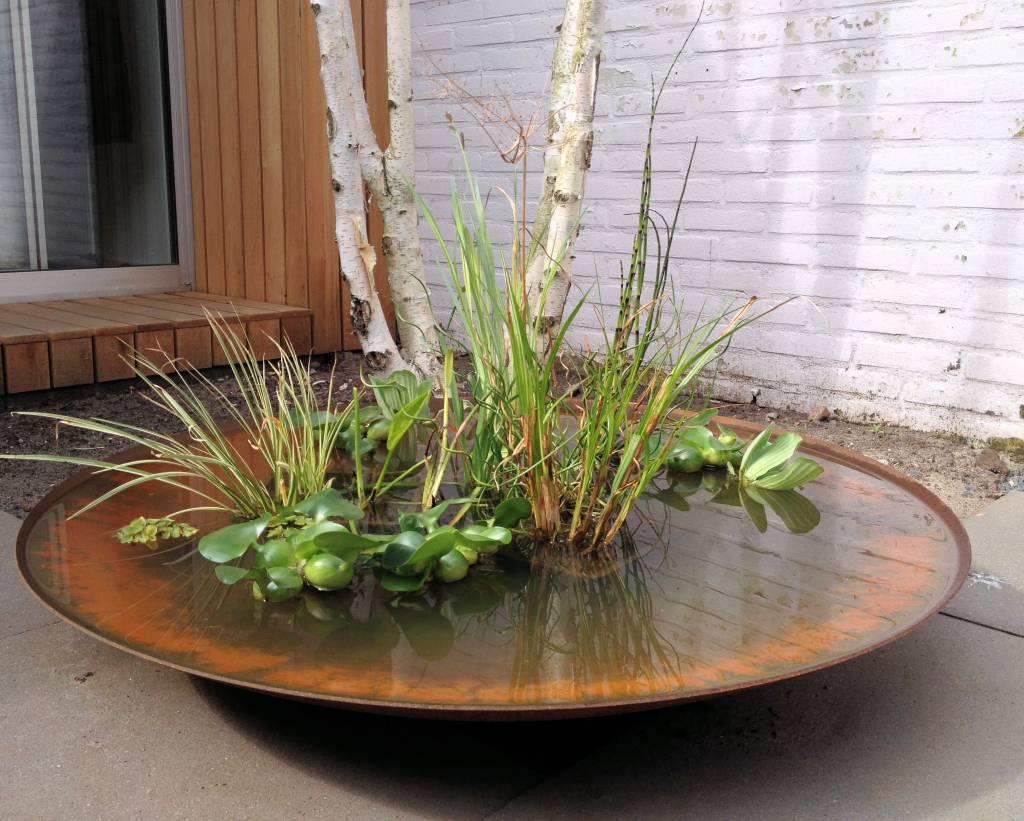 Waterschaal-cortenstaal-100-cm（1）