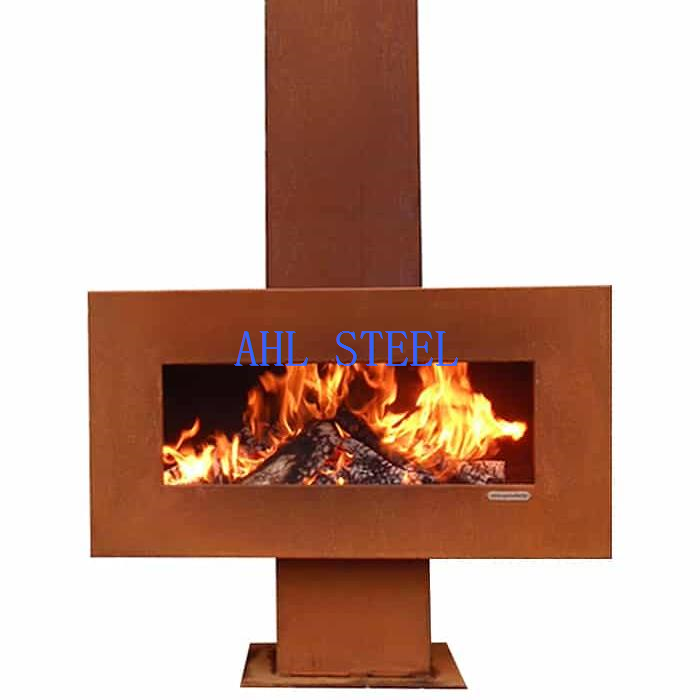 Corten-steel-outdoor-freestanding-firewood-fireplace-with (1)