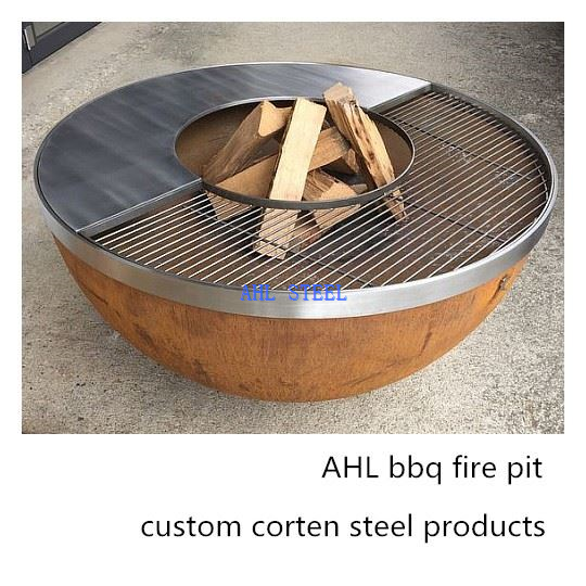 Corten Steel BBQ露营