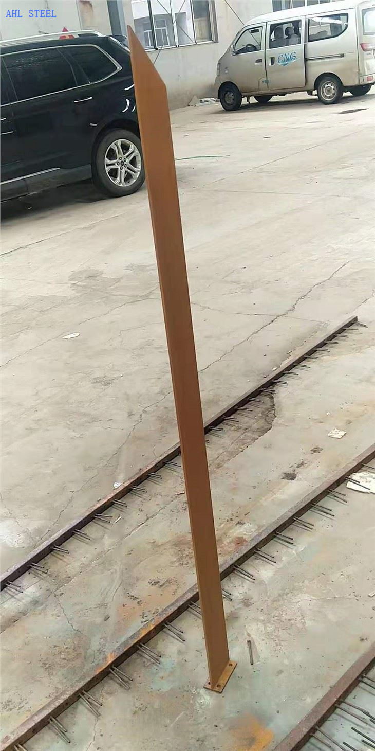 科尔腾钢室外栅栏