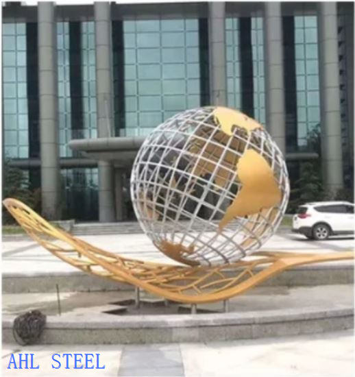 金属雕刻移地球