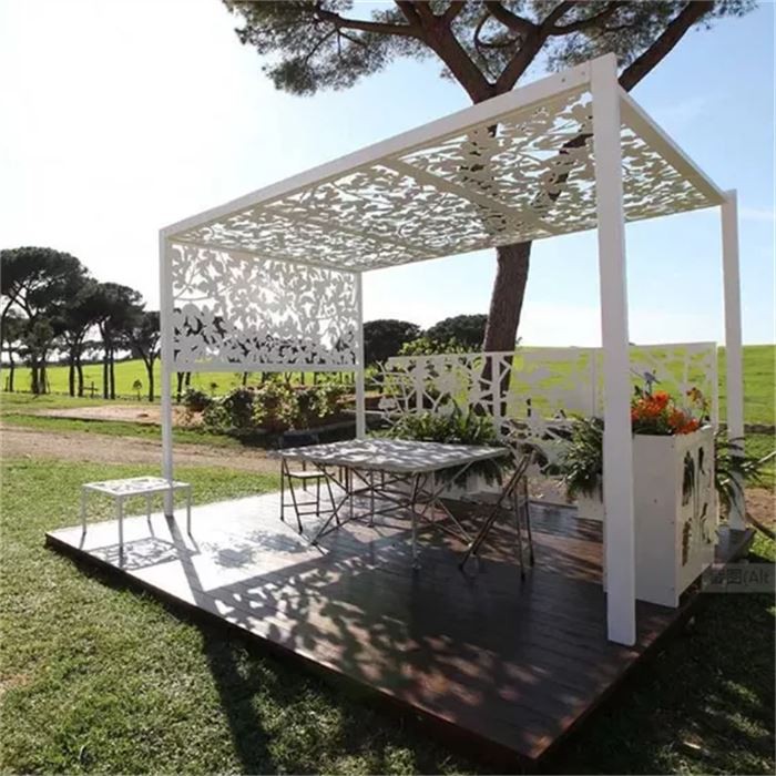 AHLCorten收集家庭花园Gazebo