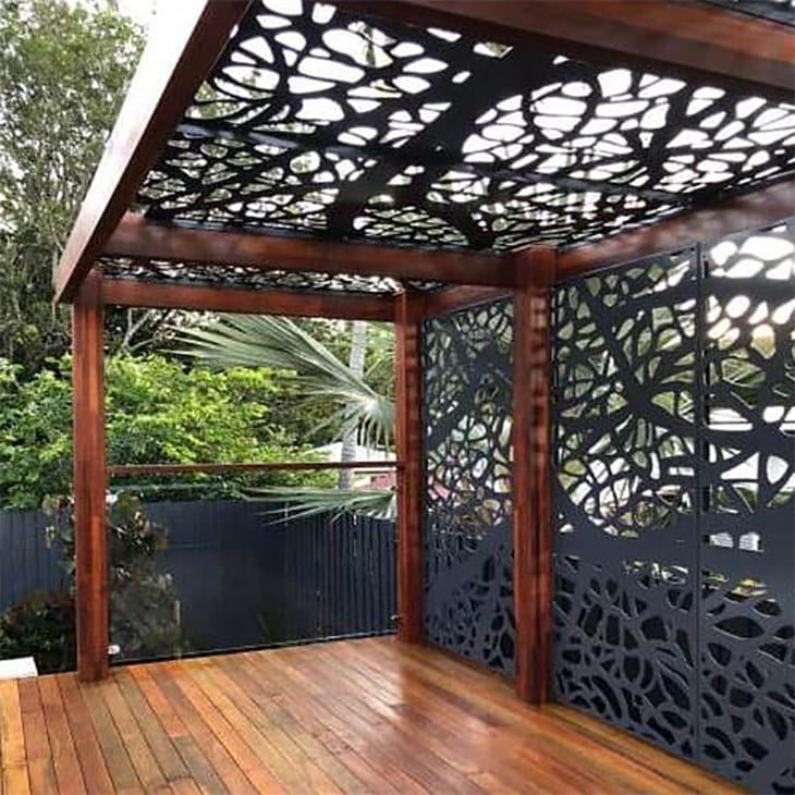 AHLCorten金属框架Gazebo