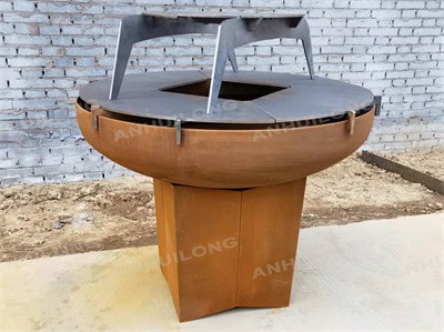 零维护持久Corten SteelbqGrill