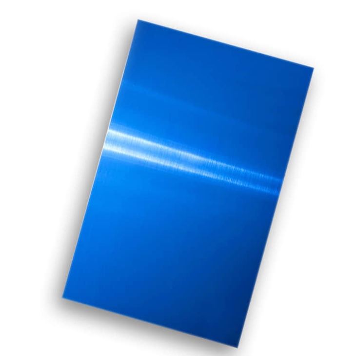 高品质4x8蓝色涂层201 304镜面不锈钢酒店装饰