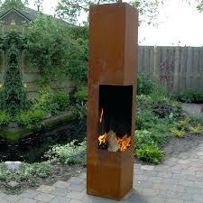 户外花园Firepit壁炉