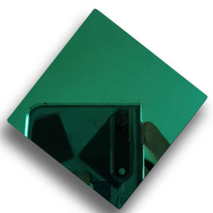 绿色1.2mm 304 4x8绿色不锈钢板，用于升降室内室和厨房面板