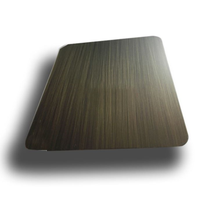 1.2mm厚度304 4x8彩色不锈钢青铜板，用于电梯，室内和厨房面板