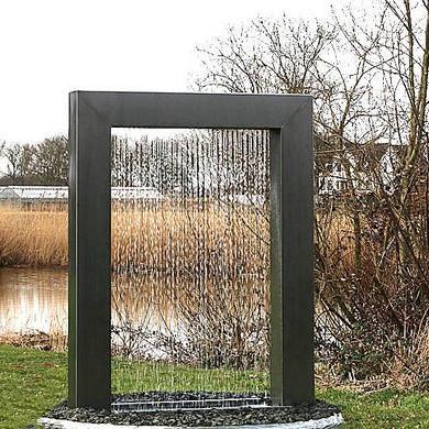 Corten Steel Garden特色瀑布