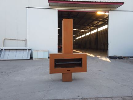 烧烤金属火炉