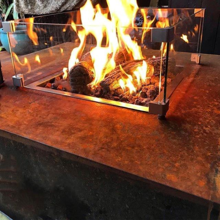 中国制造商Corten Steel Metal Brazier Fire Pit