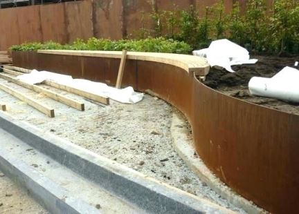 Corten Steel edge For landscape美化