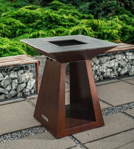 Corten Steel户外烹饪BBQ格栅