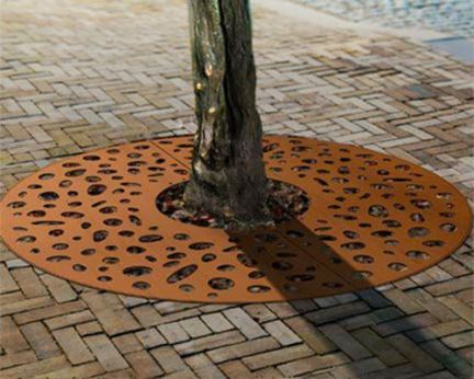 Corten Steel Tree Guards