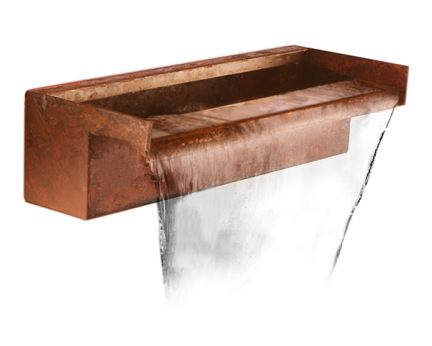 Corten Steel Waterfall For Home Garden