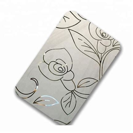 Embossed 304 PVD Stainless Steel Sheet