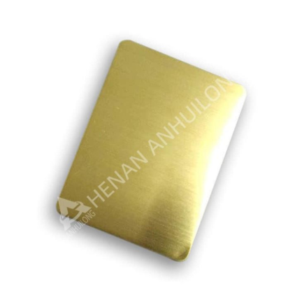 工厂价格组合金色不锈钢钣金在孟加拉国市场