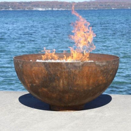 花园铁Kamado火坑火碗