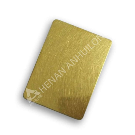 高质量电梯施工用黄金镜面浮雕不锈钢板