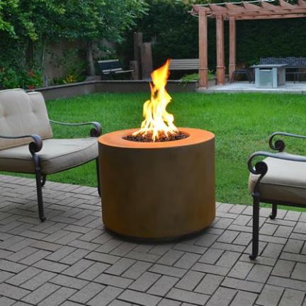 自然锈色Corten Firepit