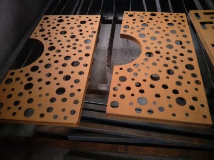 锈蚀耐候钢树格栅定制设计