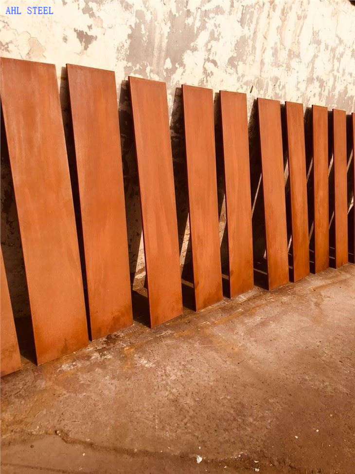 Corten Steel Rust Screens Plane Panel