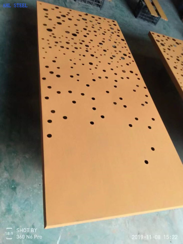 金属孔Corten钢屏