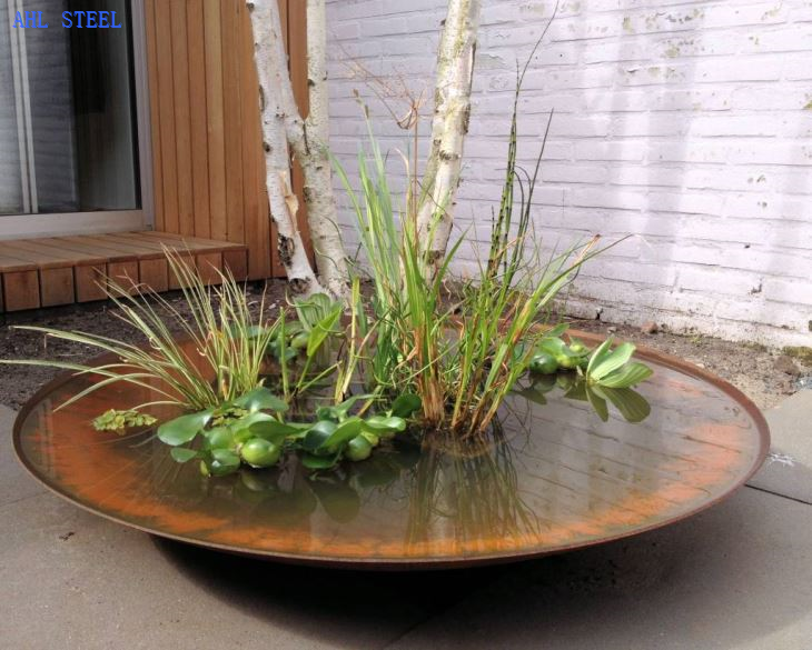 植物金属水碗