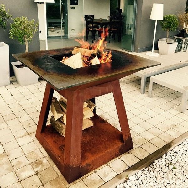 户外厨房烤肉烤架Firepit