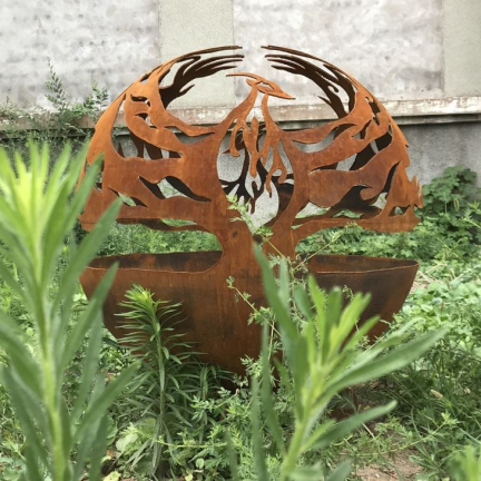 现代庭院球火坑全球