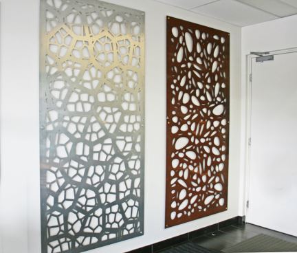 CNC屏幕与天然生锈