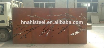 Corten Fence For Yard