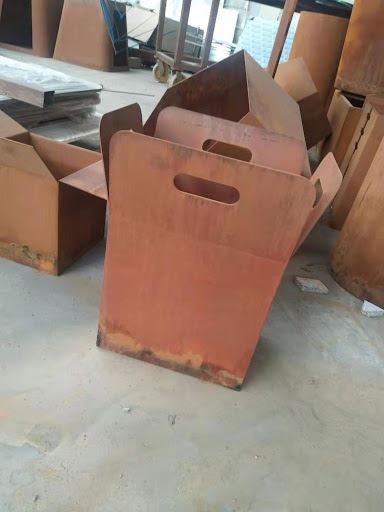 Corten Planter盒子