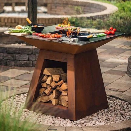 Corten Steel BBQ And Grills