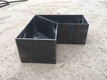 Corten Steel Corner Planters