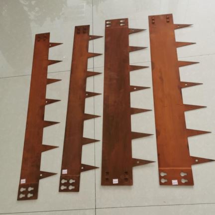 Corten Steel高架花园架子