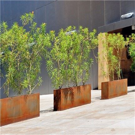 金属园林种植钢箱