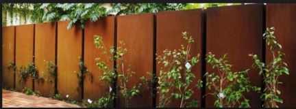 室外耐候钢花园围栏