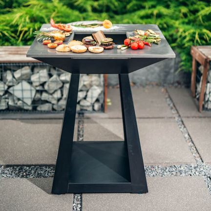 户外Quan BBQ Cooktop Grill Table