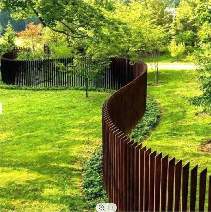 花园农场家庭便宜的尖桩篱笆墙面板
