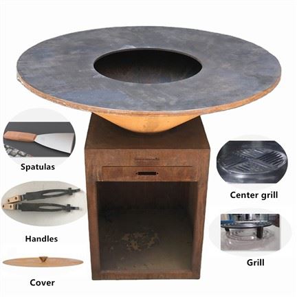 户外Corten Steel Brazier