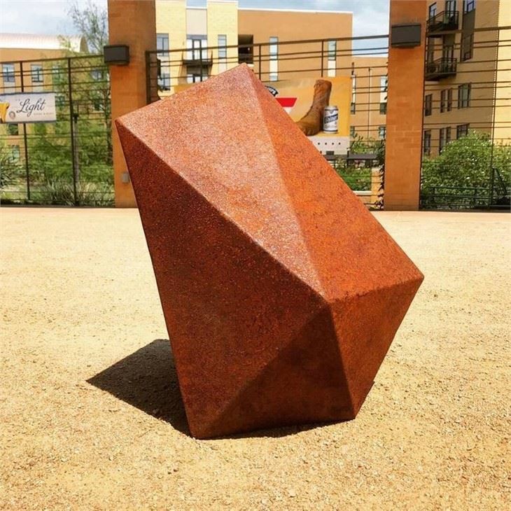 耐候钢铁锈花园雕塑艺术