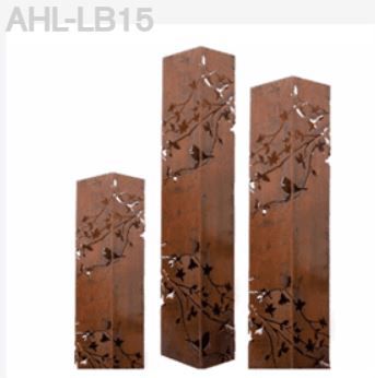 Corten Steel醒目的酒店和餐厅的Bollard Light
