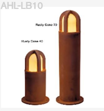 Corten Steel醒目的LED LED Bollard Light用于酒店和餐厅