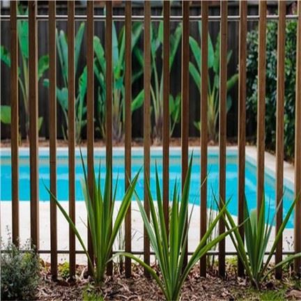 Waterproof Corten Steel Screen Fence For Outdoor Use